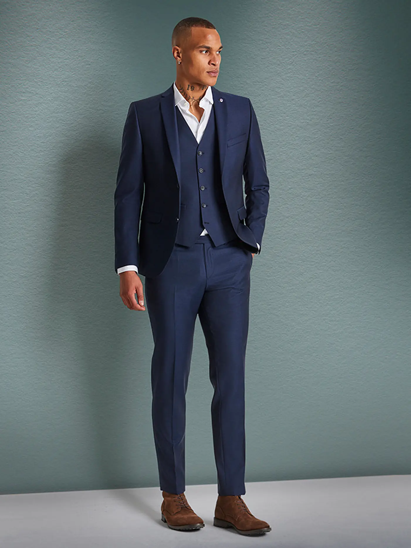 CG - CLUB OF GENTS | Anzugweste Birdsey | 